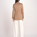 blazer un bottone in lino e cotone FD3962 9150 circolo 1901 
