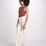 pantalone YOSHITOMO 26R4PAN15 ECRU destree 