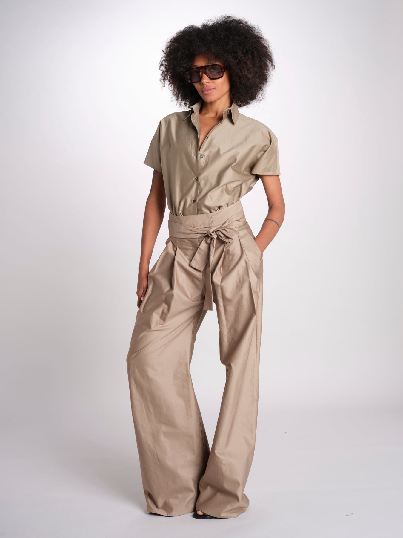 pantalone con cintura in cotone U2110 CHINO dusan 