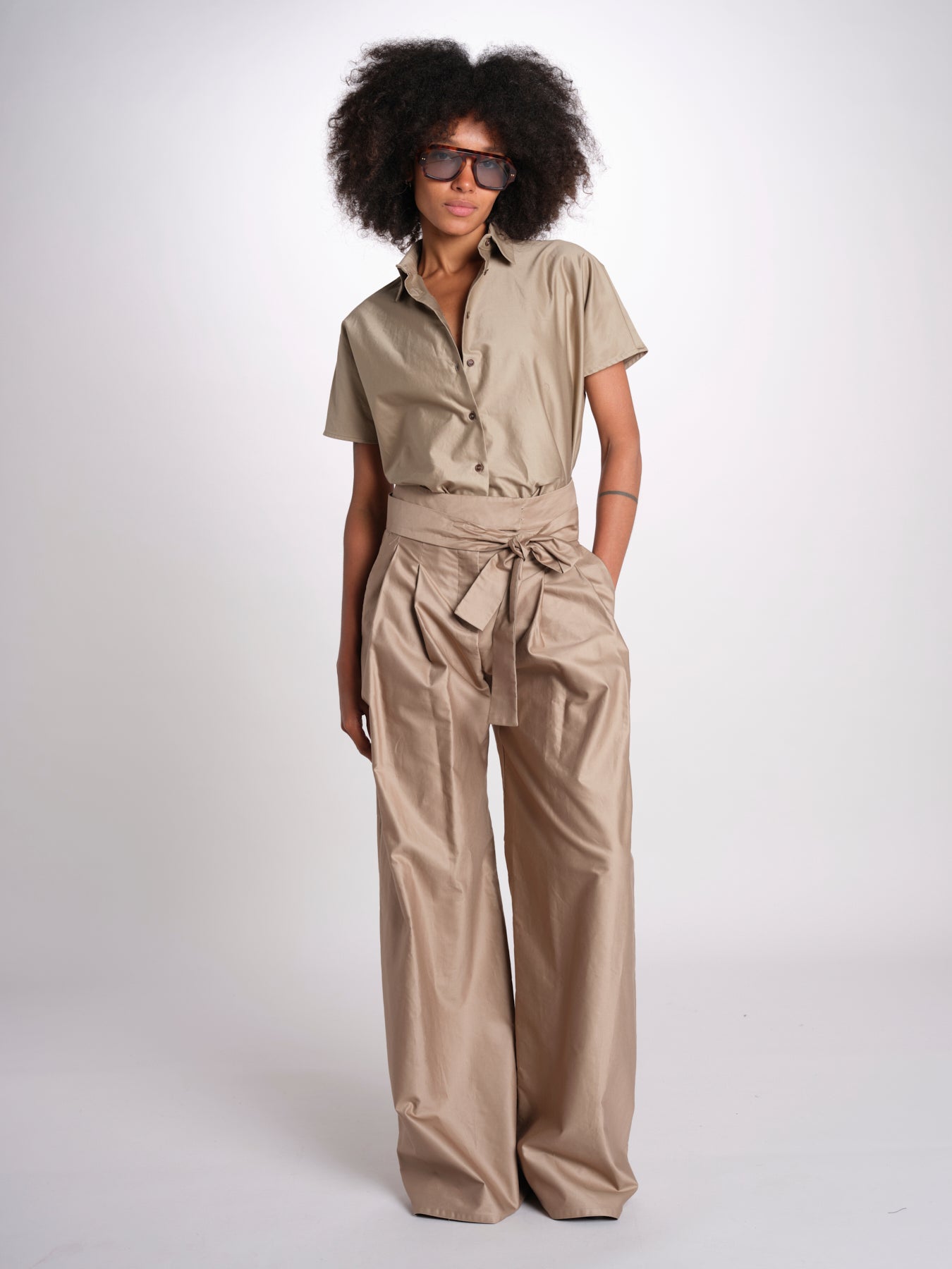 pantalone con cintura in cotone U2110 CHINO dusan 