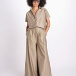 camicia in cotone con maniche corte U2172 CHINO dusan 