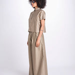 camicia in cotone con maniche corte U2172 CHINO dusan 