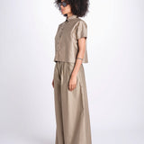 camicia in cotone con maniche corte U2172 CHINO dusan 