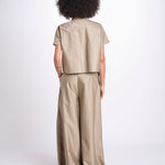 camicia in cotone con maniche corte U2172 CHINO dusan 