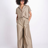 camicia in cotone con maniche corte U2172 CHINO dusan 