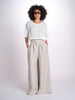 2906L pantaloni in lino spinato