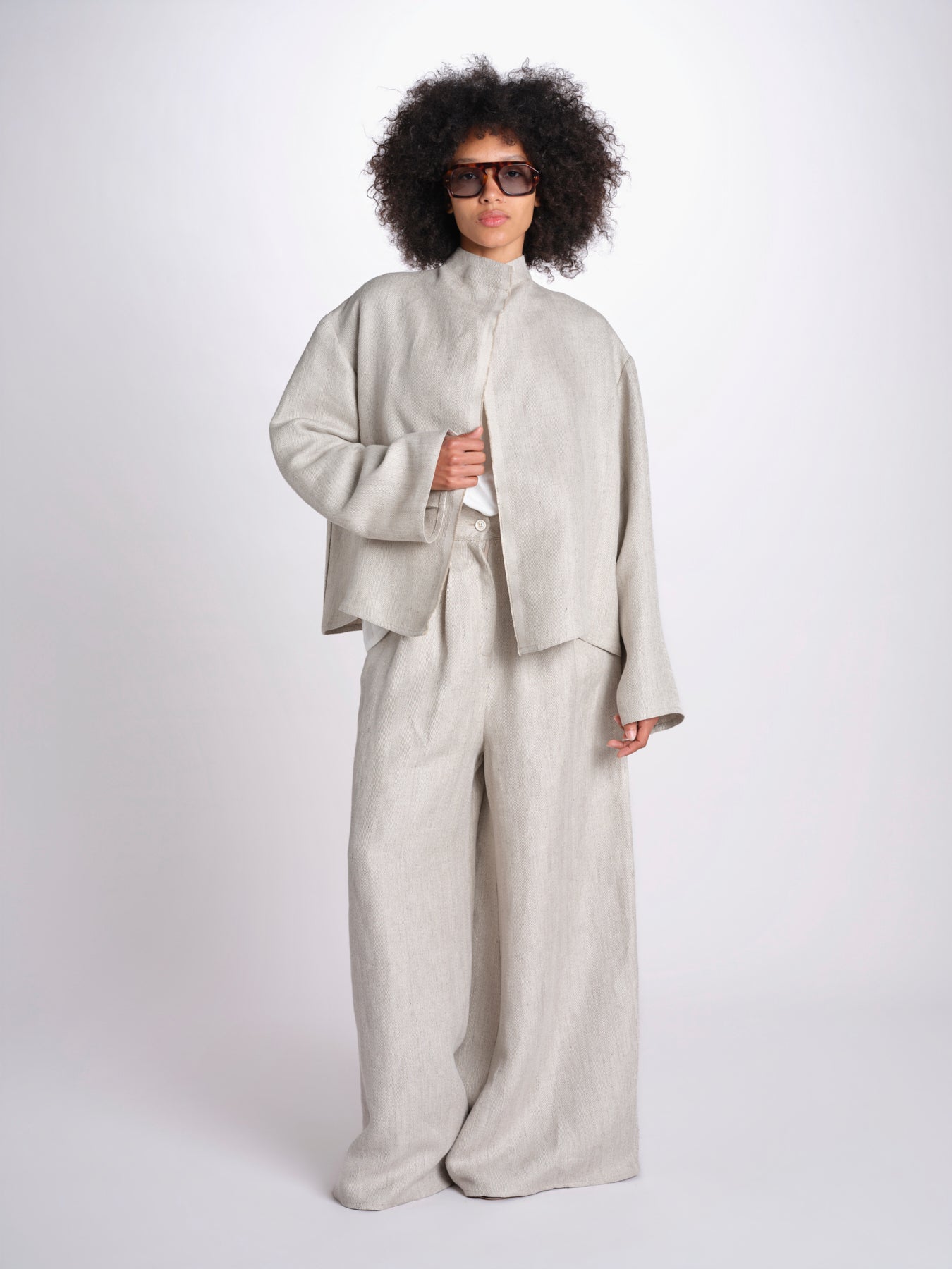 easy jacket U2934C BEIGE dusan 