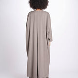 spolverino in tessuto diagonale U3049B BEIGE dusan 