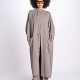 spolverino in tessuto diagonale U3049B BEIGE dusan 