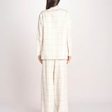 blazer a quadri U3248 IVORY dusan 