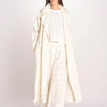 spolverino a quadri U3250A IVORY dusan 
