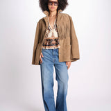 camicia m/l stampa a fiori 344141 MAJESTIC SAND 26069 farm rio 
