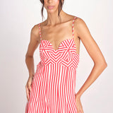 abito a righe con spalline CHECKERED STRIPES 348984 CHECKERED STRIPES farm rio 