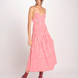 abito a righe con spalline CHECKERED STRIPES 348984 CHECKERED STRIPES farm rio 