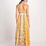 abito lungo a fiori HILO STRIPES DRESS 351309 HILO STRIPES SAND farm rio 