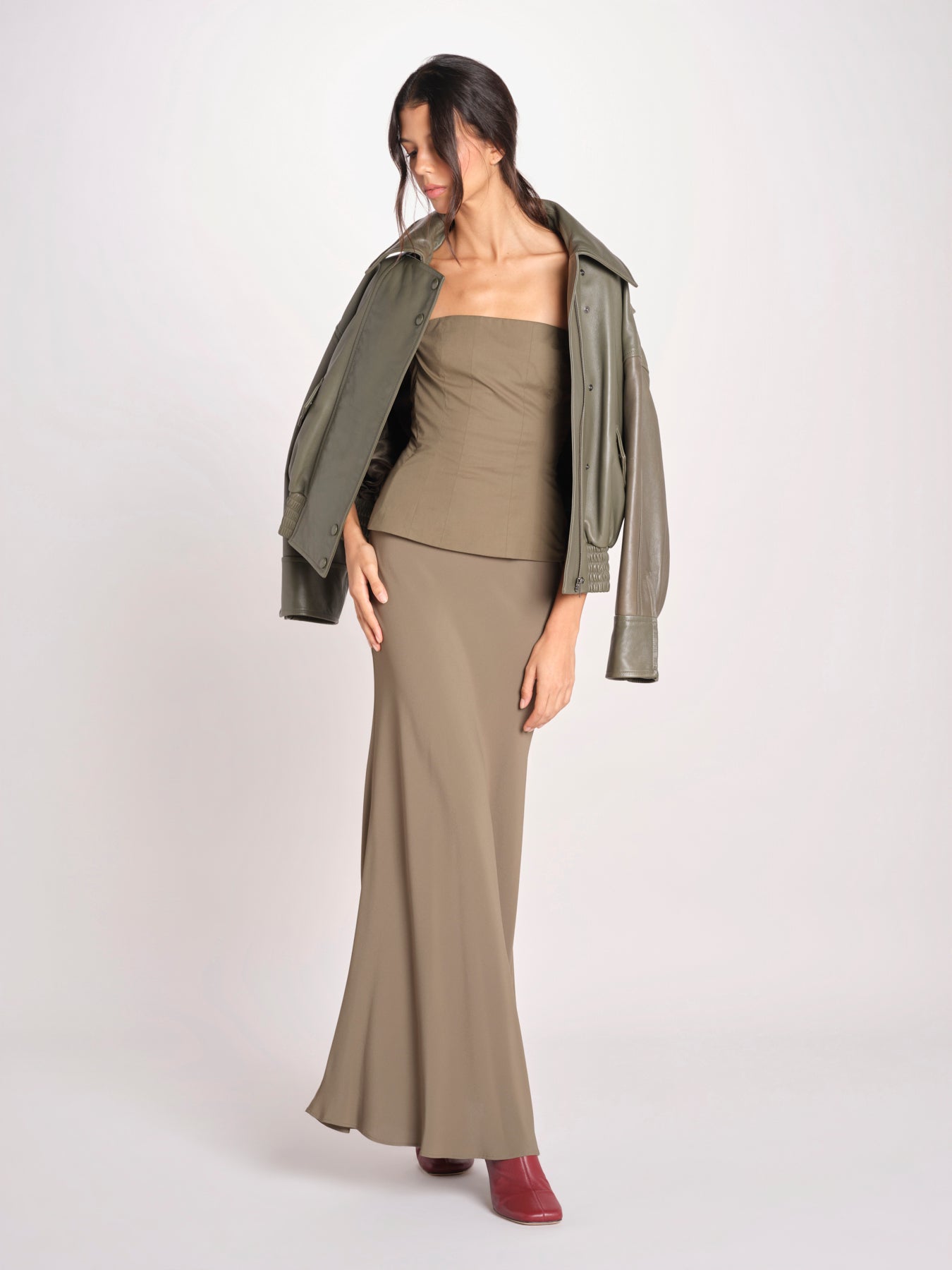 gonna lunga in seta 40702-412 88 federica tosi 