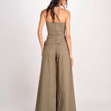 pantalone over in cotone 40811-400 MILITY 88 federica tosi 