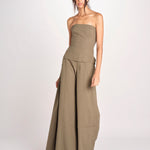 pantalone over in cotone 40811-400 MILITY 88 federica tosi 