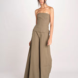 pantalone over in cotone 40811-400 MILITY 88 federica tosi 