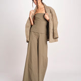 pantalone over in cotone 40811-400 MILITY 88 federica tosi 