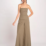 pantalone over in cotone 40811-400 MILITY 88 federica tosi 