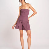 short con pinces 40854-400 MELANZANA 18 federica tosi 