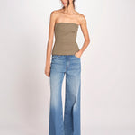 top bustier in cotone 41360-400 MILITY 88 federica tosi 