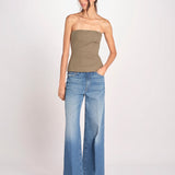 top bustier in cotone 41360-400 MILITY 88 federica tosi 
