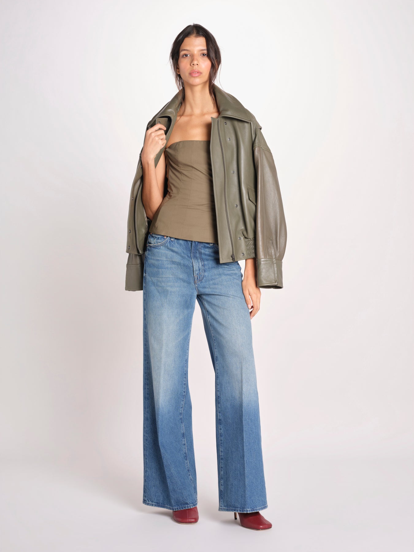 top bustier in cotone 41360-400 MILITY 88 federica tosi 