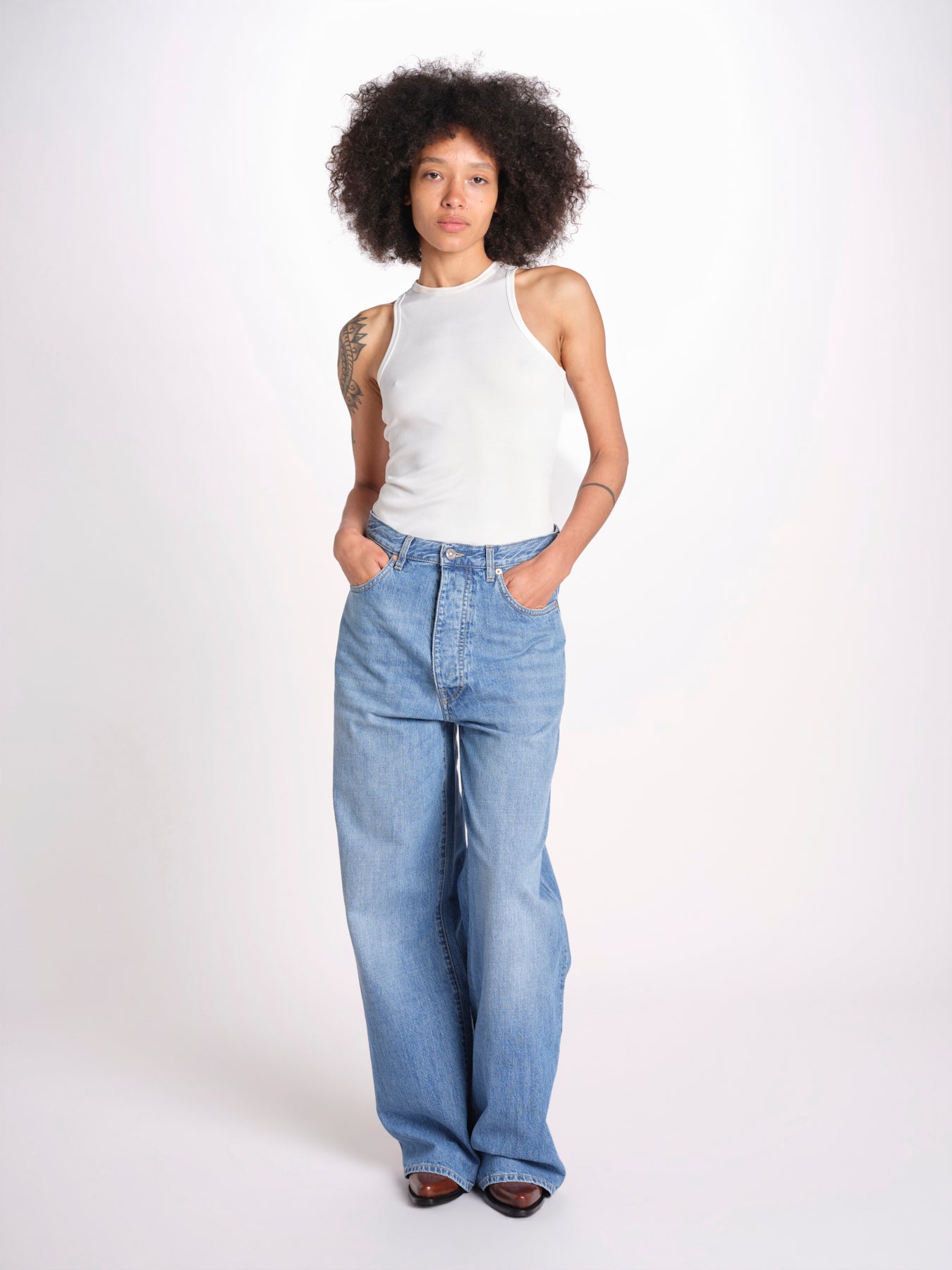 denim cropped JARON 00903 D370 fortela 