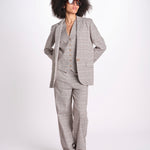 blazer in galles 16V005CO0251 P671 BROWN MULTI ines de la fressange 