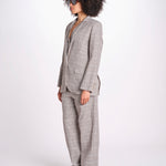 blazer in galles 16V005CO0251 P671 BROWN MULTI ines de la fressange 