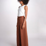 pantalone over PIERA ANN IO115208 DARK TOBACCO BR206 ivy oak 