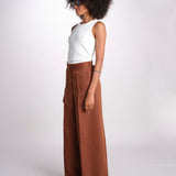 pantalone over PIERA ANN IO115208 DARK TOBACCO BR206 ivy oak 