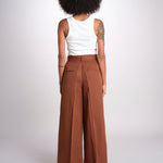 pantalone over PIERA ANN IO115208 DARK TOBACCO BR206 ivy oak 