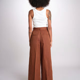 pantalone over PIERA ANN IO115208 DARK TOBACCO BR206 ivy oak 