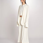 blazer in creepe BIRKIN MJD514_76C555 ECRU jejia 
