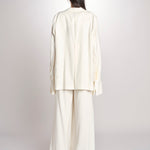 blazer in creepe BIRKIN MJD514_76C555 ECRU jejia 