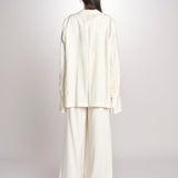 blazer in creepe BIRKIN MJD514_76C555 ECRU jejia 