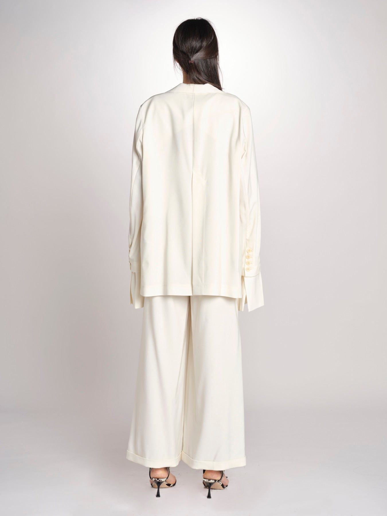 blazer in creepe BIRKIN MJD514_76C555 ECRU jejia 