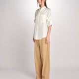 Camicia manica puntata BUBA MJD166_AU8008 VANILLA jejia 