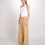 Pantalone con tasche CARLA MJD230_S93058 ROYAL YELLOW jejia 