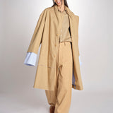 trench CHARLIZE TRENCH MJD558_MONTR_ BEIGE jejia 