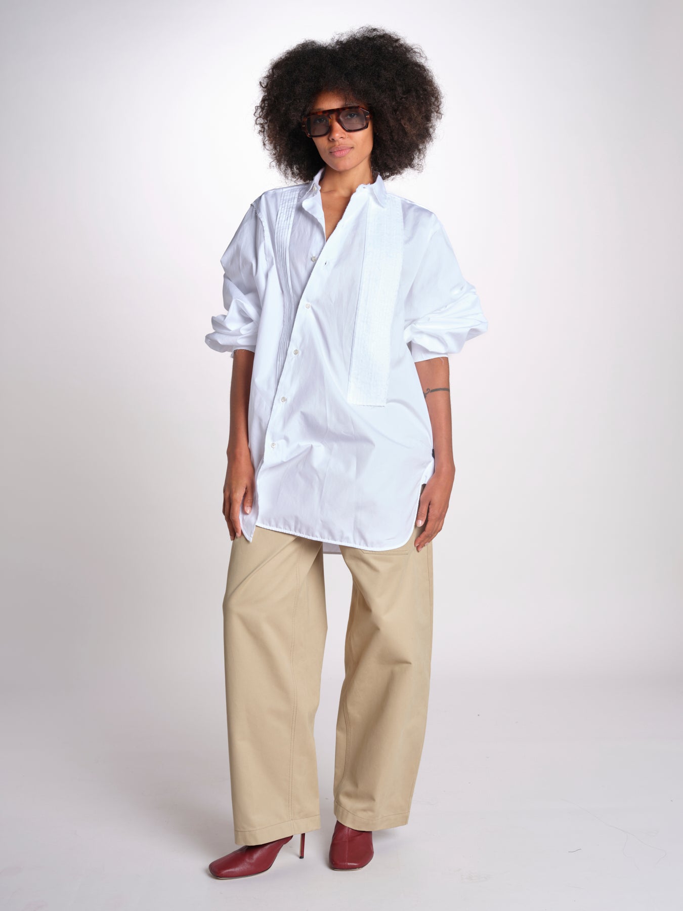 camicia plissè over CRAZY MJD159ATEX55 J0095 jejia 