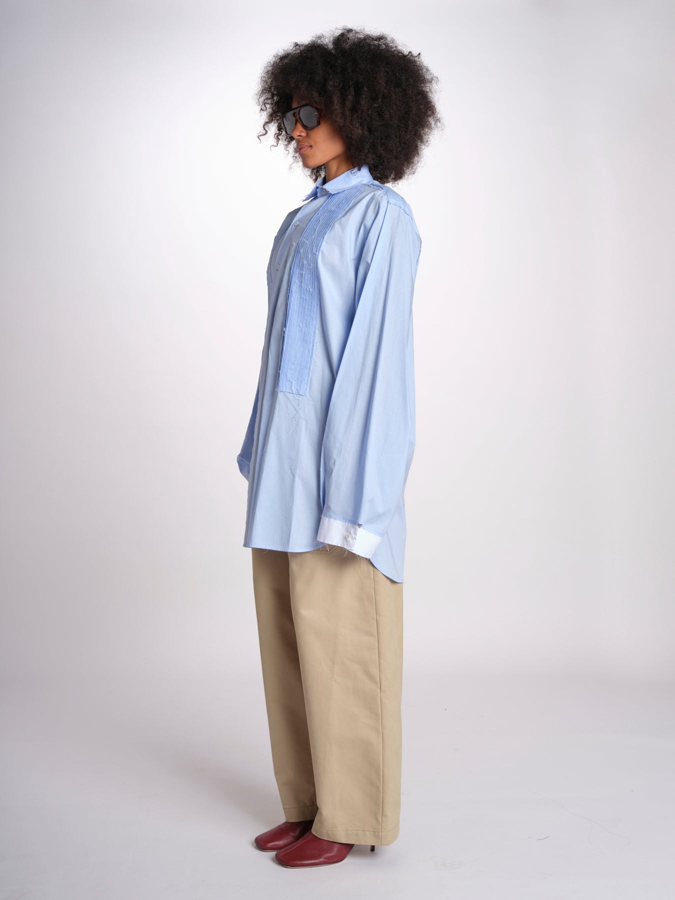 camicia plissè over CRAZY MJD159ATEX97 J0316 jejia 