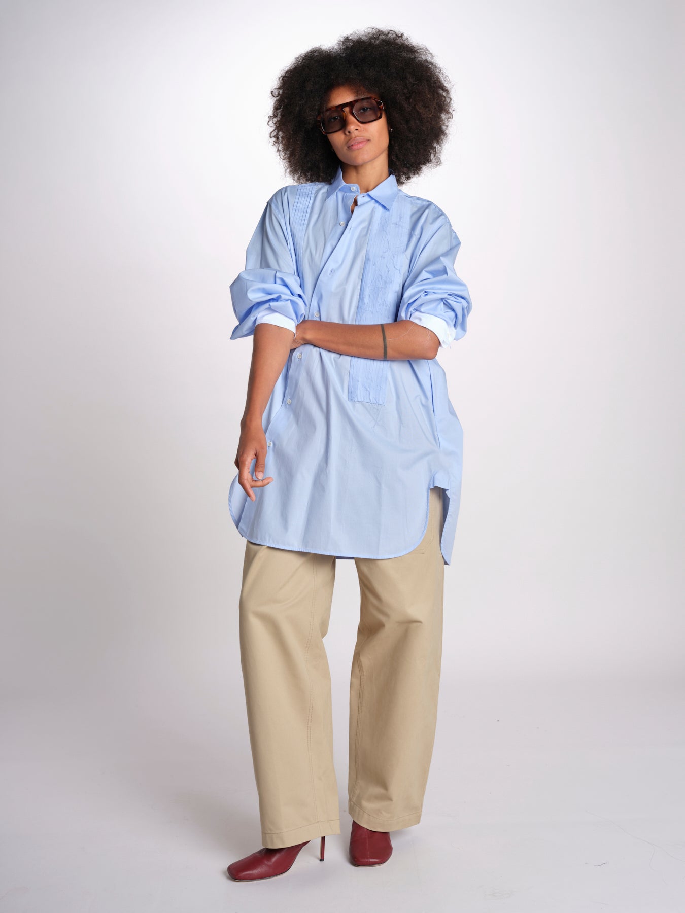 camicia plissè over CRAZY MJD159ATEX97 J0316 jejia 