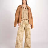 bomber over in camoscio EMMA MJD553PTEX104 BROWN jejia 