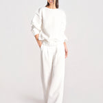 maglia effetto waffle JEJIA MJD171_SHUKU3 WHITE WAFFLE jejia 