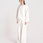 maglia effetto waffle JEJIA MJD171_SHUKU3 WHITE WAFFLE jejia 