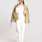 maglia effetto waffle JEJIA MJD171_SHUKU3 WHITE WAFFLE jejia 